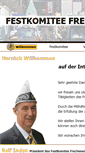 Mobile Screenshot of frechener-karneval.de